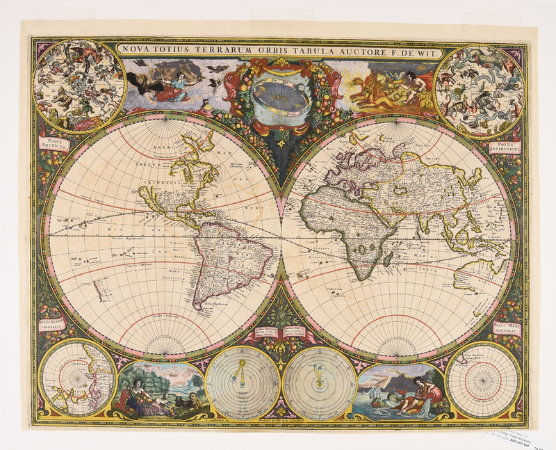 Nova totius terrarum orbis tabula.