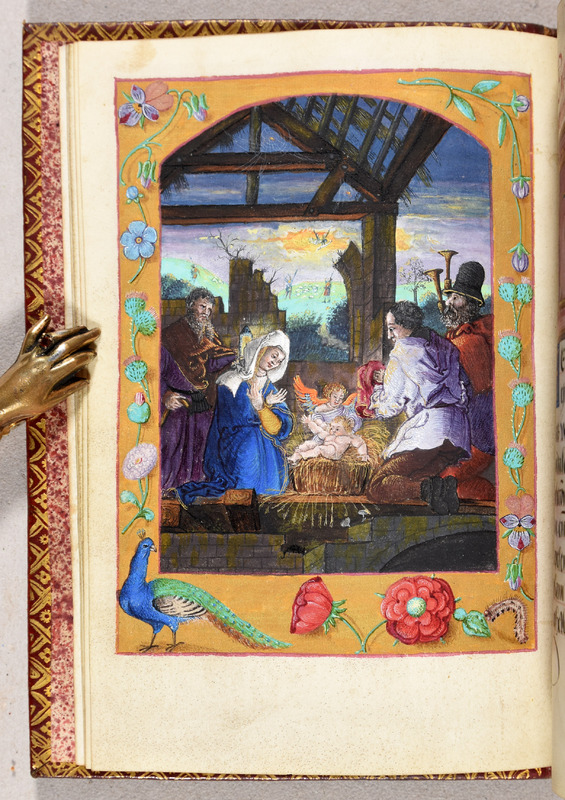 Illuminated prayerbook, in Flemish.